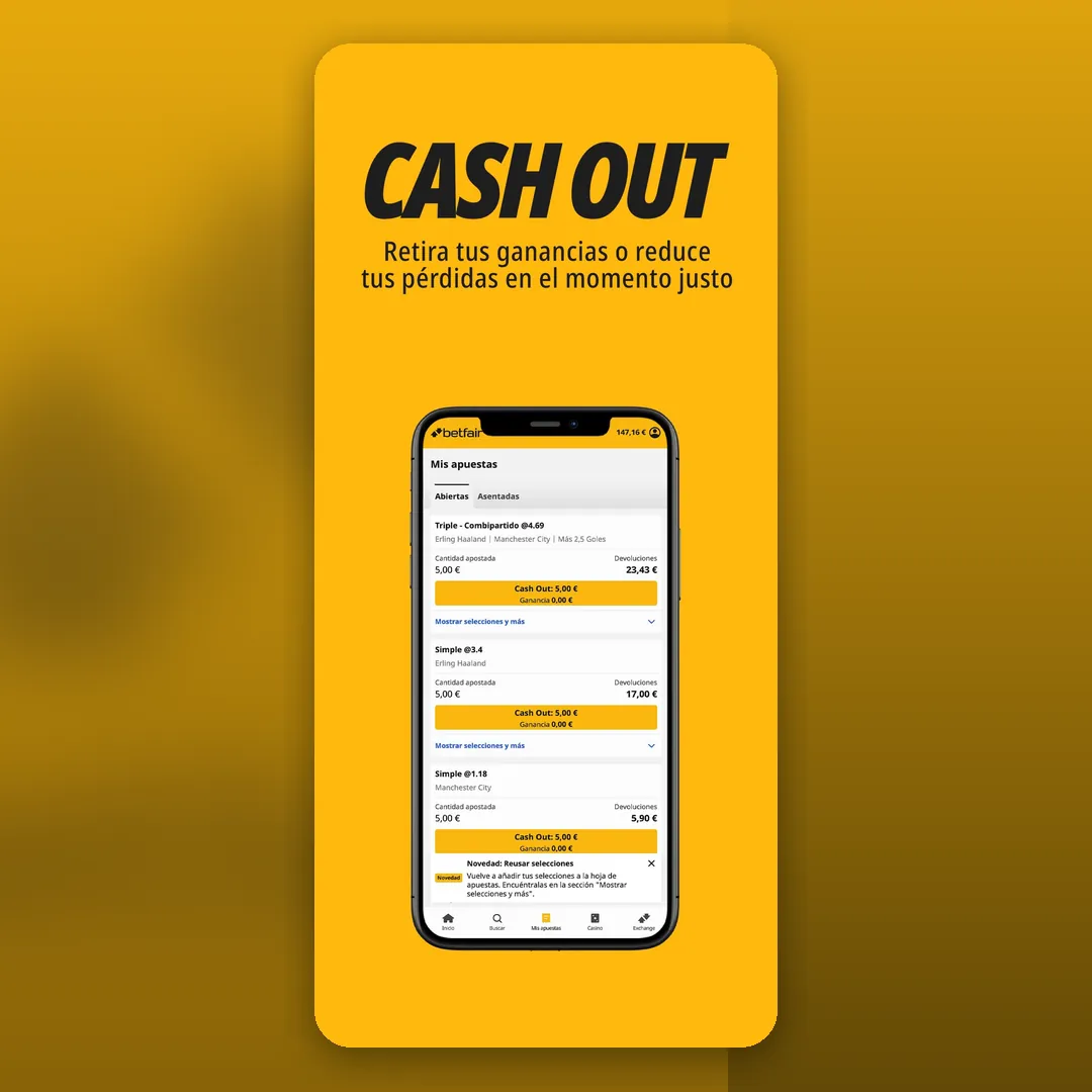 La app de Betfair en la App Store española