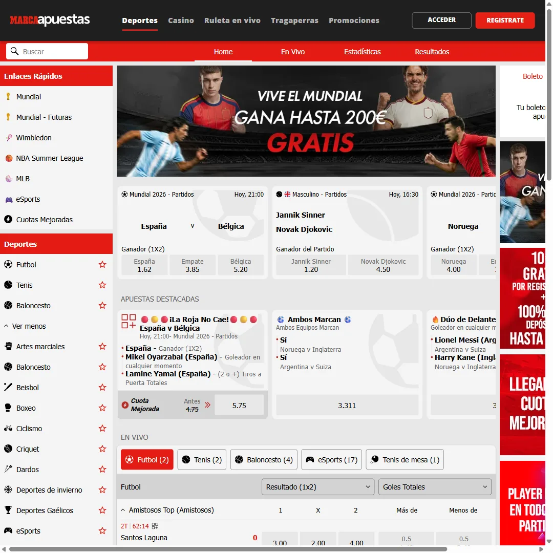 Marca Apuestas — casa de apuestas